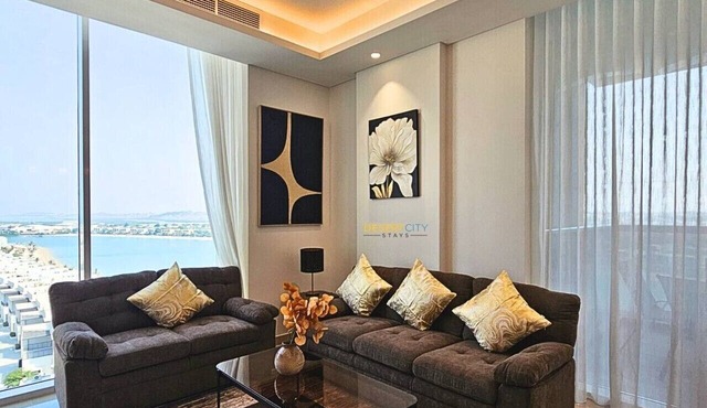 Luxurious Waterfront 2-Bedroom Apartment in RAK in Al Riffa