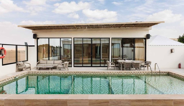 Luxury Desert Villa with Private Pool & Premium Buggies in Sharjah