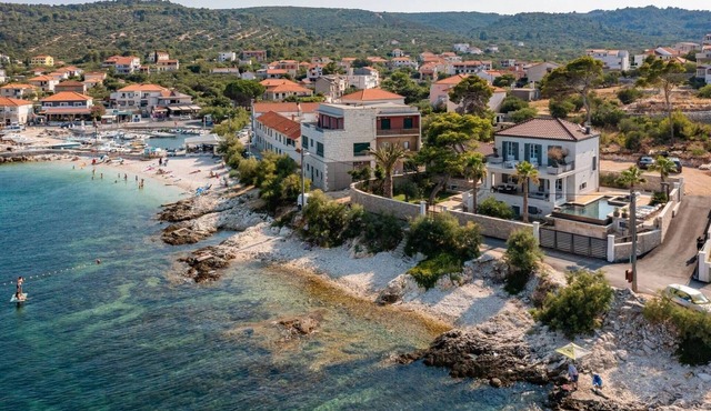 Luxury Seafront Villa Sensation Ciovo with Pool