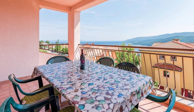 Nice apartment in Rabac with house sea view in Rabac