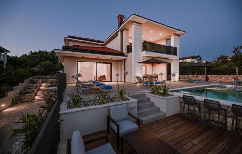 Nice Home In Malinska With Sauna in Malinska