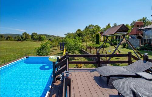 Nice Home In Plaski With House A Panoramic View