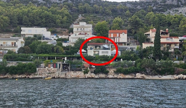 One bedroom apartment near beach Seget Vranjica, Trogir (A-7508-a)