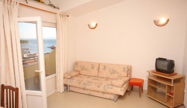 One bedroom apartment with terrace and sea view Baška Voda, Makarska (A-2709-c)