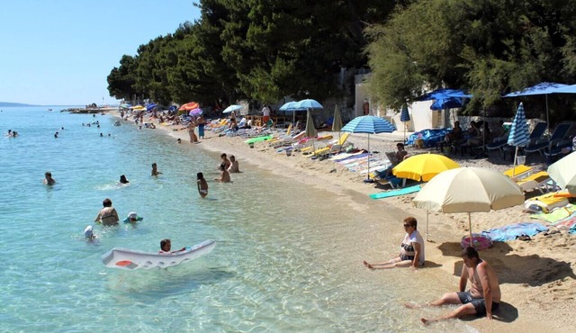 One bedroom apartment with terrace and sea view Baška Voda, Makarska (A-6718-a)