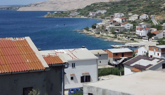 One bedroom apartment with terrace and sea view Metajna, Pag (A-525-c) in Zubovici