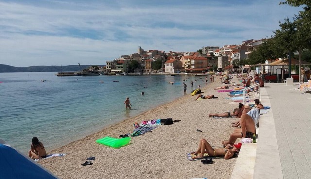 One bedroom apartment with balcony and sea view Igrane, Makarska (A-20014-a)