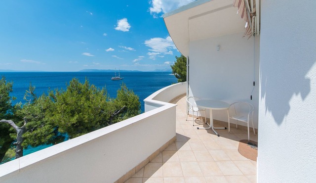 One bedroom apartment with terrace and sea view Podgora, Makarska (A-6805-c)