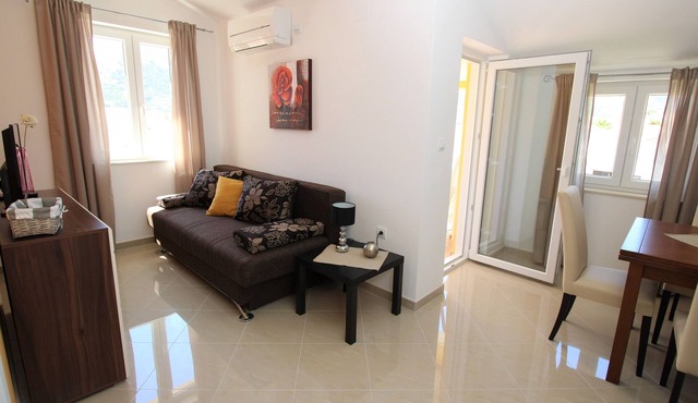 One bedroom apartment with a swimming pool Baška, Krk (A-18733-i) in Baška