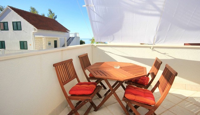 One bedroom apartment with terrace and sea view Orebić, Pelješac (A-10251-a)