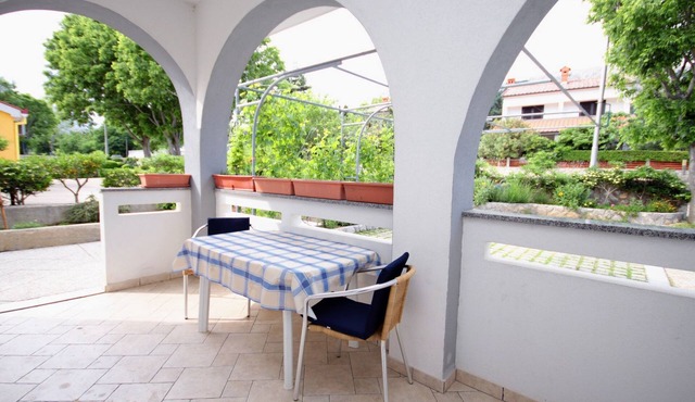 One bedroom apartment with terrace Baška, Krk (A-3225-b)