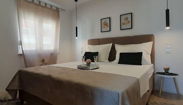 One bedroom apartment with balcony and sea view Duće, Omiš (A-23509-b)