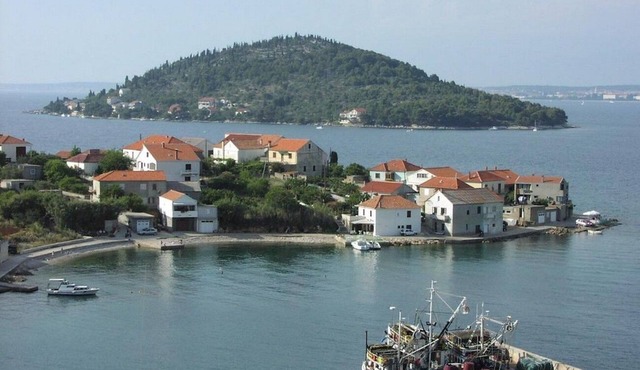 One bedroom apartment with balcony and sea view Kali, Ugljan (A-14116-b)