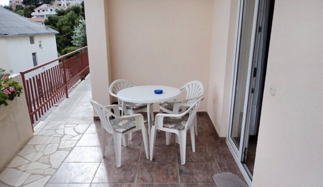 One bedroom apartment with terrace and sea view Duće, Omiš (A-2812-a)