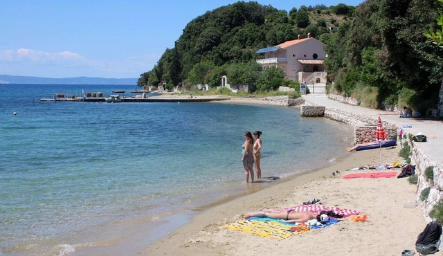 One bedroom apartment with balcony and sea view Kampor, Rab (A-12773-b)