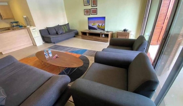 one bedroom apartments aqaba on 2 swimming pool Tala bay unit 1 in Tala bay