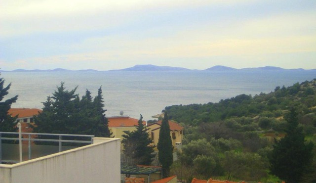 One bedroom appartement at Murter 500 m away from the beach with sea view balcony and wifi in Murter