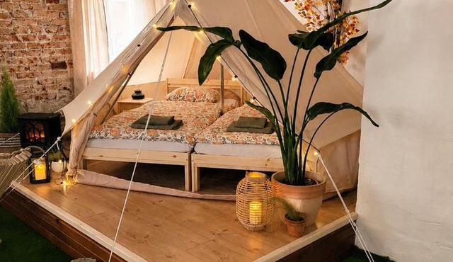 Pajtl indoor glamping in Crna na Koroskem