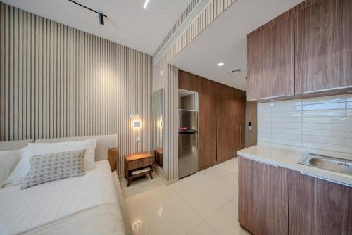 Poolview Studio Apartment in Zuhour Uptown AlZahia in Sharjah