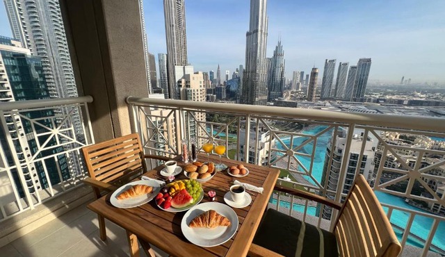 Prestige Living 2BR with Full Burj Khalifa and Fountain View by Auberge in Dubai