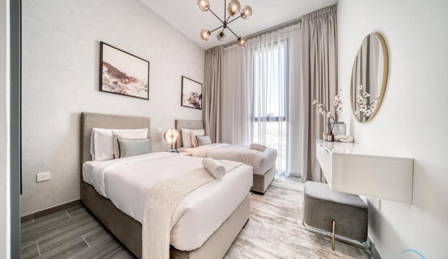 Refined 2BR with Assistant Room at Mesk 1 Midtown Dubai Production City by Deluxe Holiday Homes in Dubai