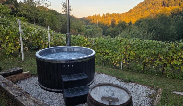 Robinson "Mountain getaway" with Private Hot Tub & Spa in Macelj