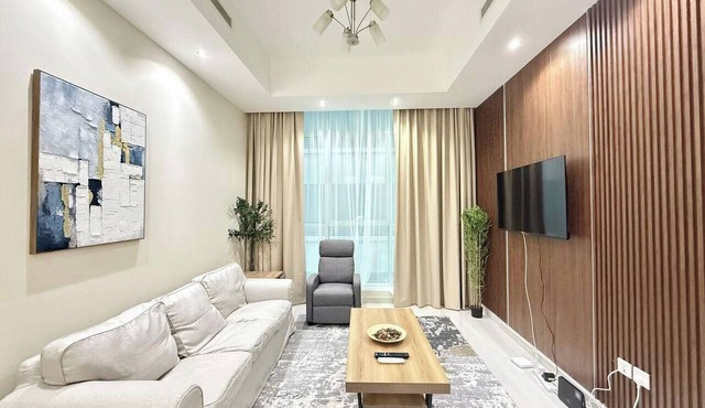 Sahab - Pearl Tower 1BHK 5 min From Alkhan Beach in Sharjah