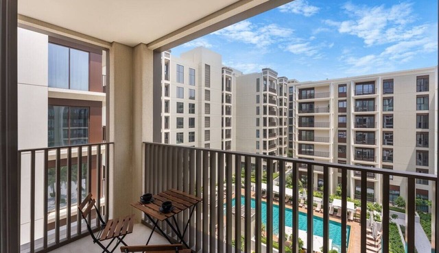 Sleek 3 Bed in Creek Harbour l Private Lagoon, Gym in Creek Harbour