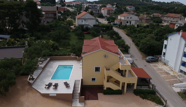 Studio apartment in Pakoštane with Seaview, Terrace, Air condition, WIFI (4852-1)