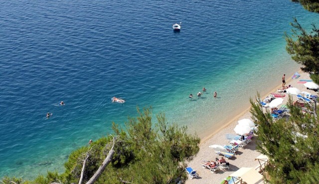 Studio flat with balcony and sea view Podgora, Makarska (AS-2623-a) in Podgora