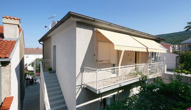 Studio flat with balcony Selce, Crikvenica (AS-5550-c)