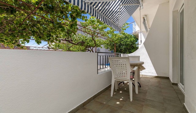 Studio flat with terrace Živogošće - Blato, Makarska (AS-25312-b)