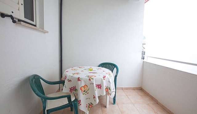 Studio flat with terrace Pirovac, Šibenik (AS-15320-b)