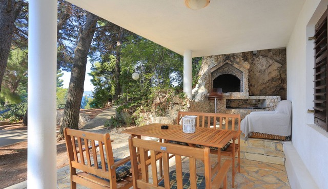 Studio flat with terrace Balića Rat, Omiš (AS-1065-a)