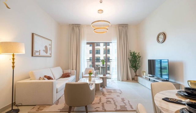 Stylish 2BR w/Balcony | Yas Golf Collection in Abu Dhabi