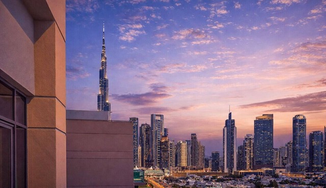 Sunset Burj Views| Premium 1BR in City Walk Hub in Dubai