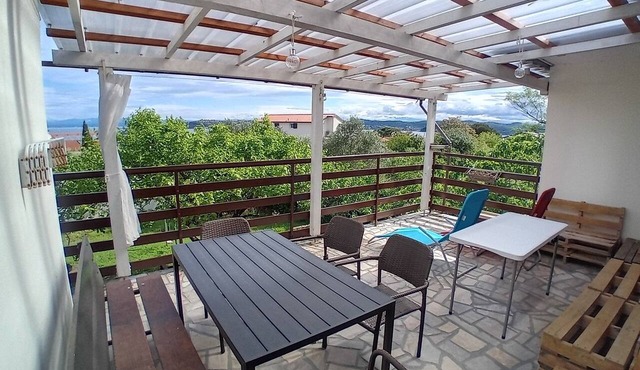 Three bedroom apartment with balcony and sea view Crveni Vrh, Umag (A-27260-a) in Crveni Vrh