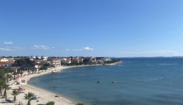 Top location (by the sea) with sea view, good modern facilities.