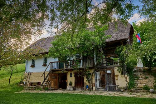 Traditional slovenian cottage Kozjanska domačija 1817 UNESCO MaB in Bostanj