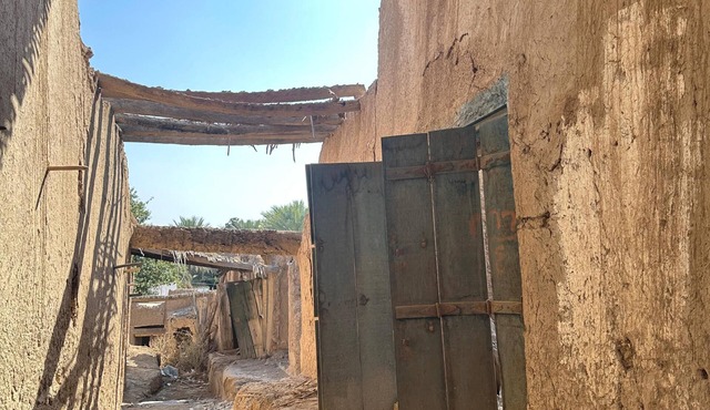 Tranquil 1-bedroom bed & breakfast with AC in Wilayat Al Hamra in Wilayat Al Hamra