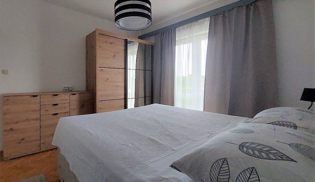Two bedroom apartment with balcony and sea view Pakoštane, Biograd (A-18981-b)