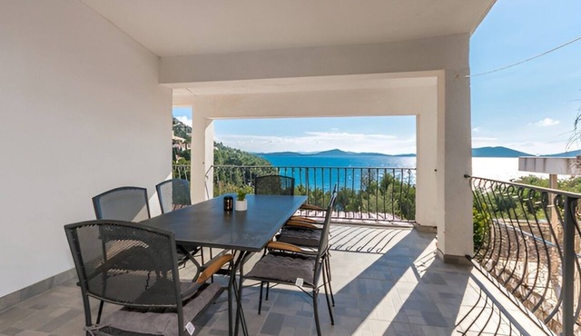 Two bedroom apartment near beach Drage, Biograd (A-22187-a)