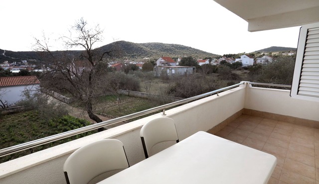 Two bedroom apartment with terrace and sea view Vinišće, Trogir (A-16439-b) in Vinišce
