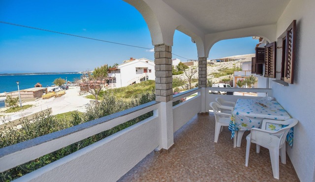 Two bedroom apartment near beach Kustići, Pag (A-6353-a) in Zubovići