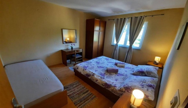 Two Bedroom Apartment With Balcony (A2) in Kampor