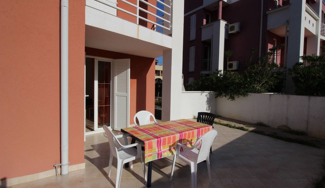 Two bedroom apartment with terrace Baška, Krk (A-19200-b)