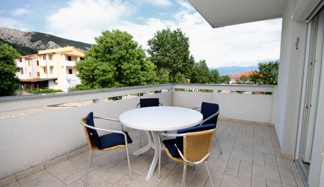 Two bedroom apartment with terrace Baška, Krk (A-5330-a)