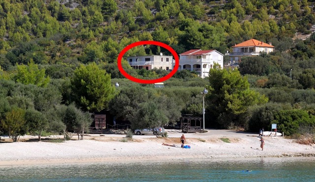 Two bedroom apartment with terrace and sea view Prižba, Korčula (A-219-c)