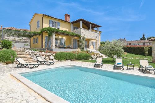 Villa Azzurra Heraki in Sveti Lovreč Pazenatički
