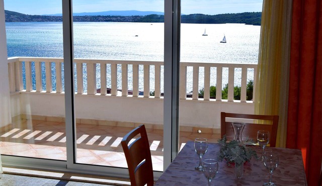 Villa Julio's two bedroom top floor apartment number 3 with an outstanding views